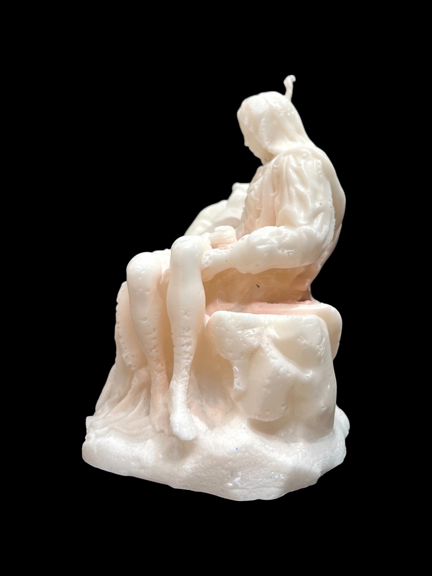 LA PIETA' DI MICHELANGELO bianco