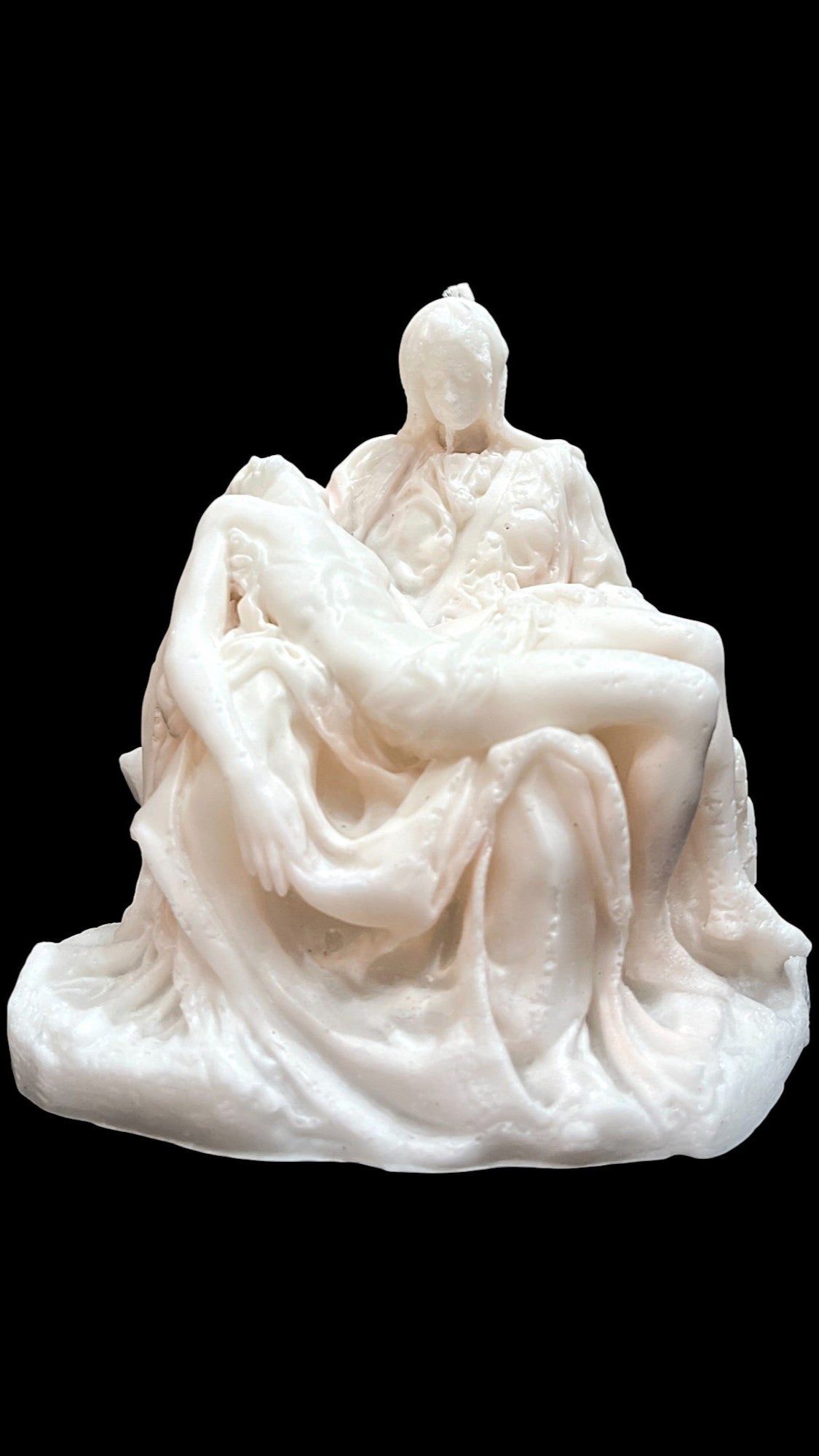 LA PIETA' DI MICHELANGELO bianco