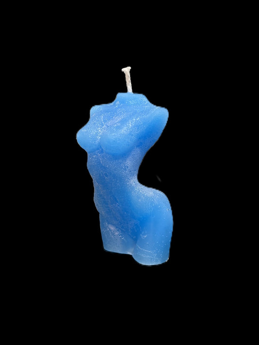 BUSTO FEMMINILE azzurro