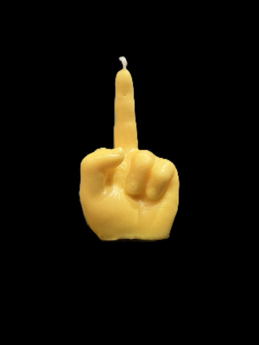 MANO F*CK OFF giallo