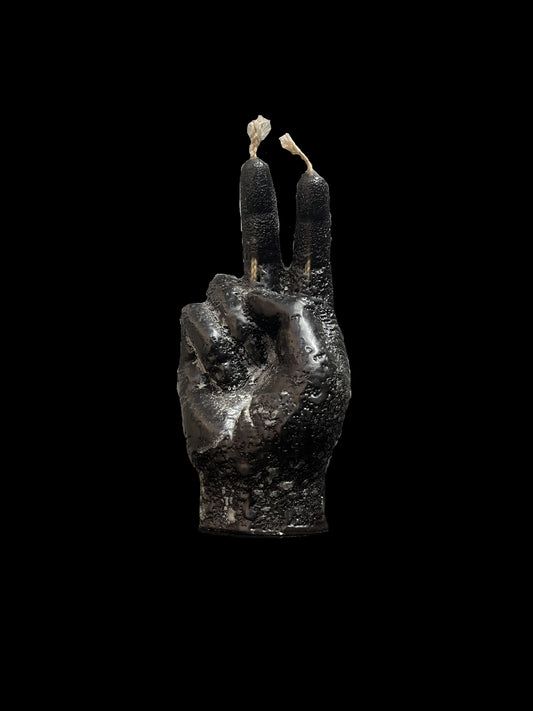 MANO PACE O VITTORIA nero