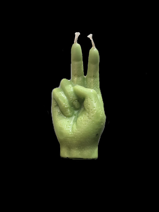 MANO PACE O VITTORIA verde