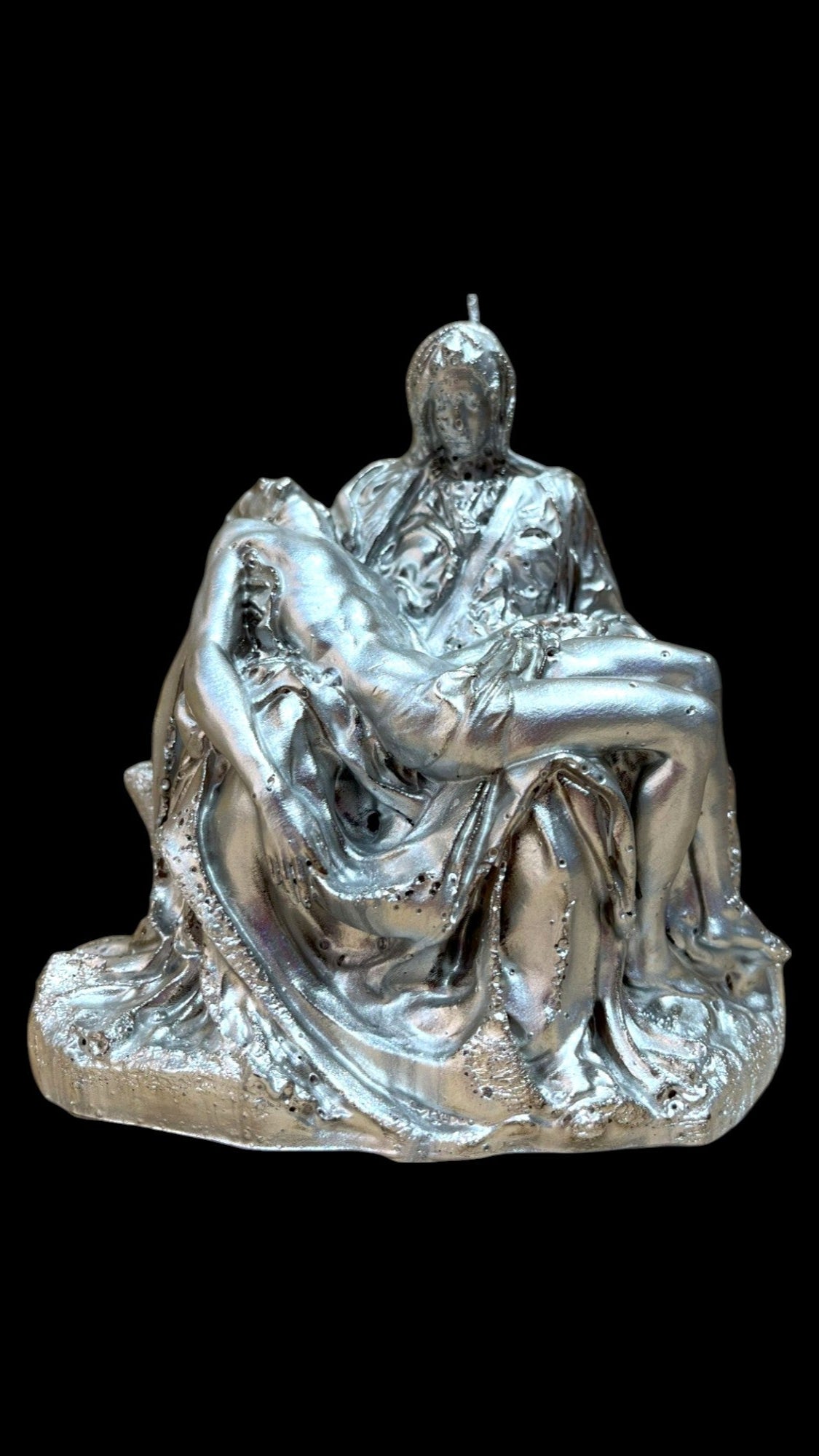 LA PIETÀ DI MICHELANGELO argento