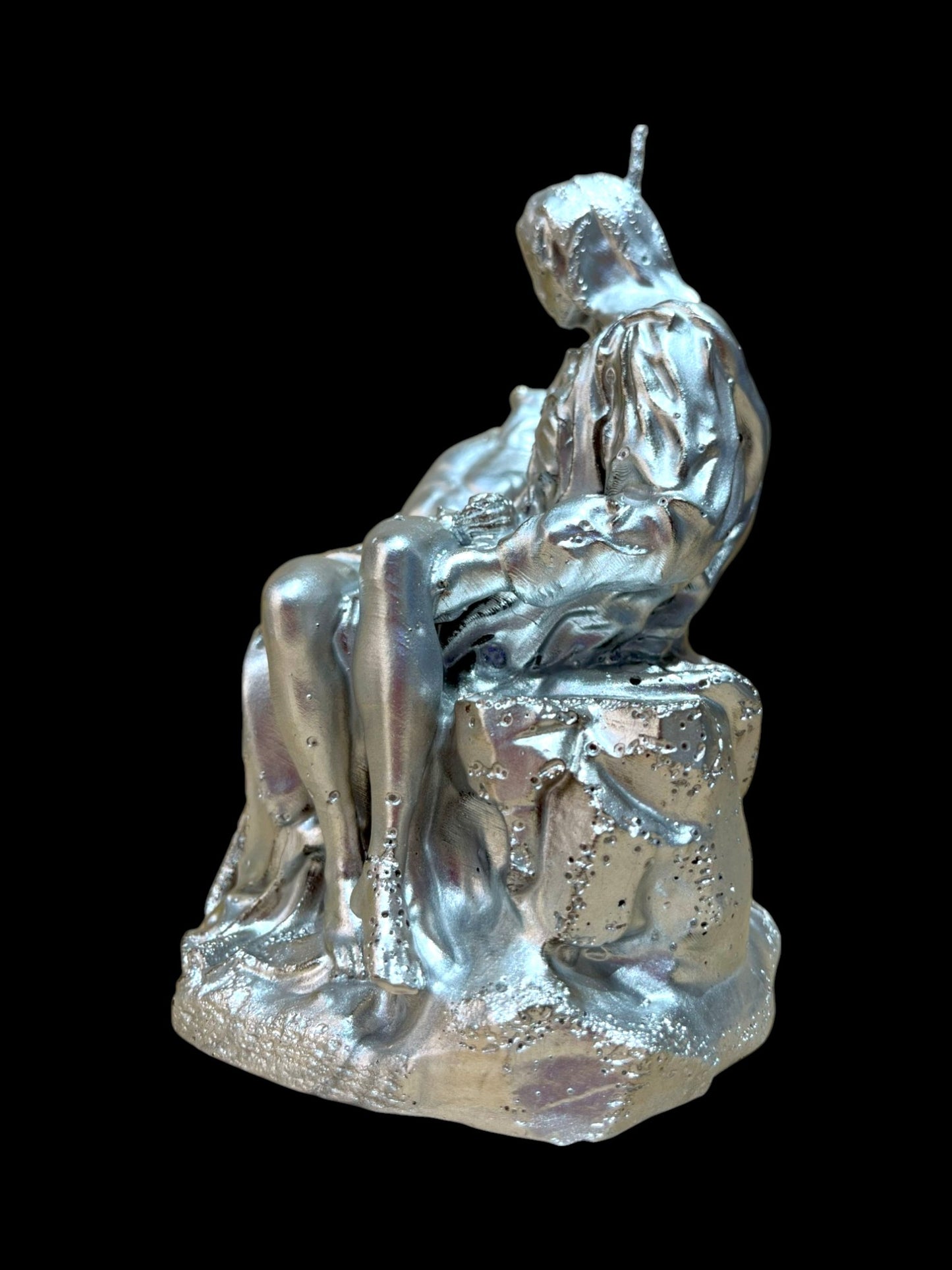 LA PIETÀ DI MICHELANGELO argento