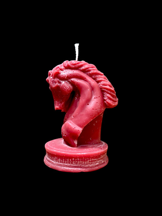 CAVALLO SCACCHI rosso