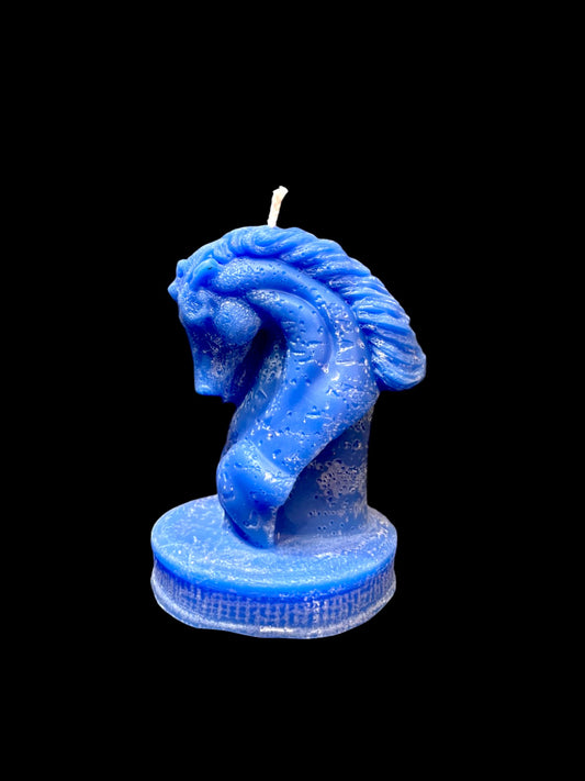 CAVALLO SCACCHI blu