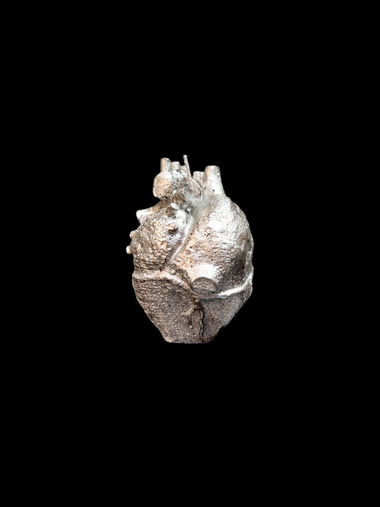 CUORE REALISTICO argento