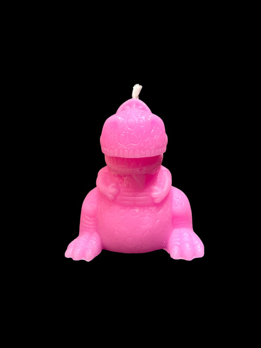 DINOSAURO REX rosa