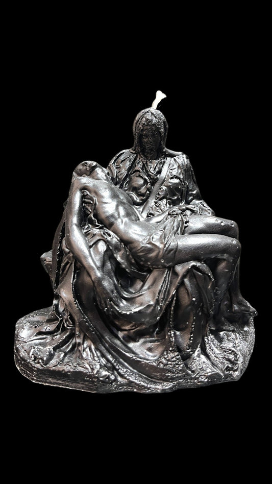 LA PIETÀ DI MICHELANGELO nero