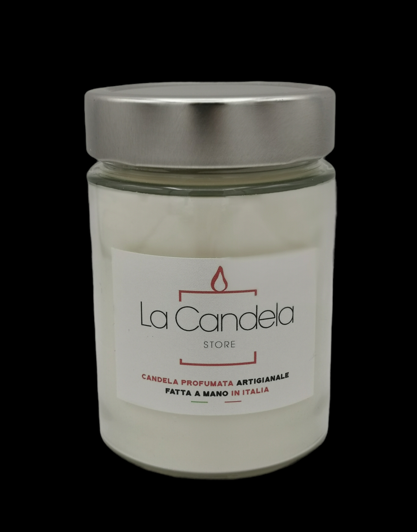 Natural coconut scented candle