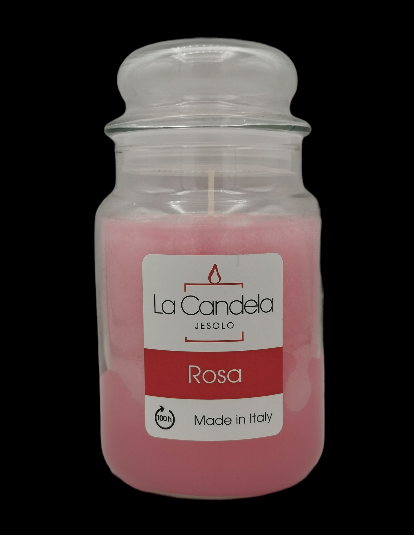 Rose scented candle 100 hours