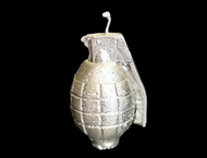 Candela granata argento