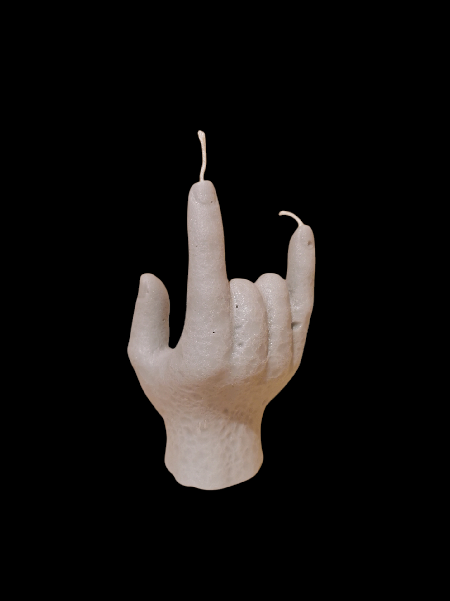 Rock &amp; roll hand candle