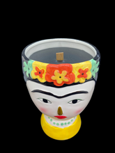 Load image into Gallery viewer, Vaso Frida Kahlo giallo
